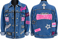 God Is Good Faith Patch Denim Jacket